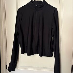 Old Navy Women's Black Active Full-Zip